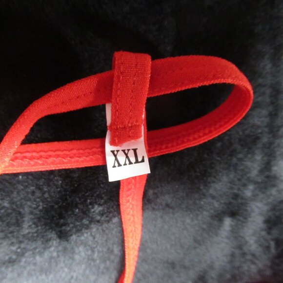 3pc Red White and Green Christmas Holiday Lingerie Costume Set - Picture 9 of 15